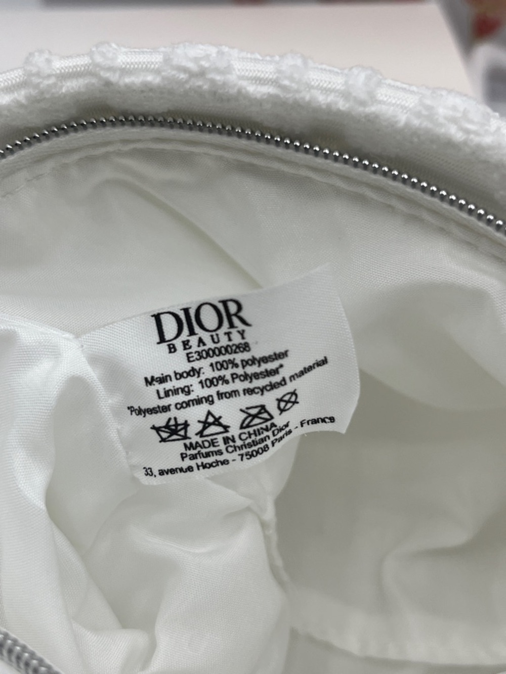 Dior Toiletries and Cosmetic Pouch Box Pouch Samples and Shopping Bag - Picture 10 of 11